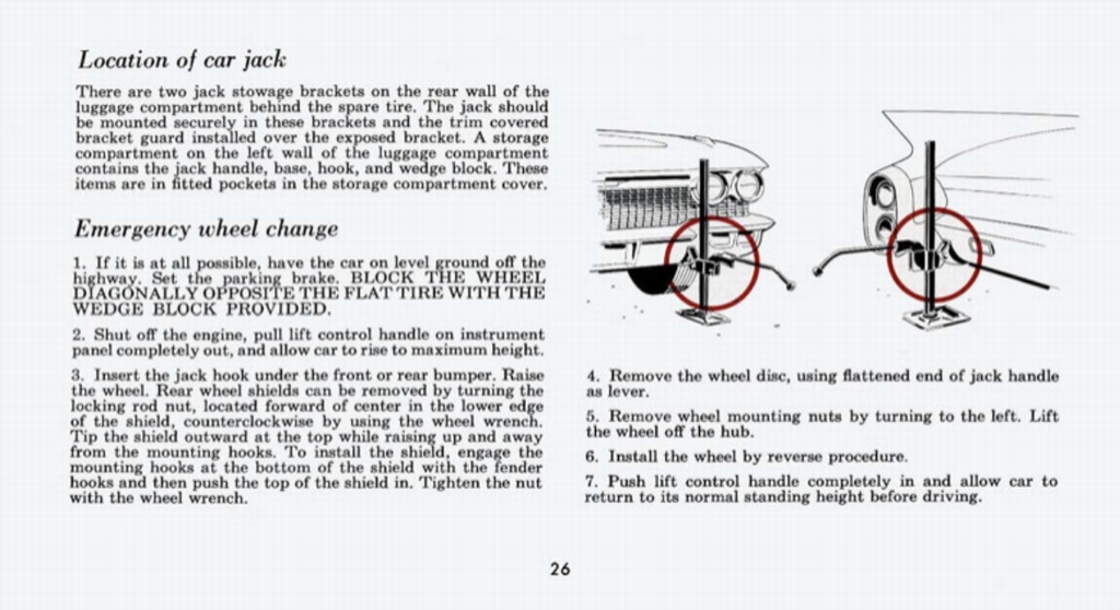 1960 Cadillac Eldorado Owners Manual Page 9